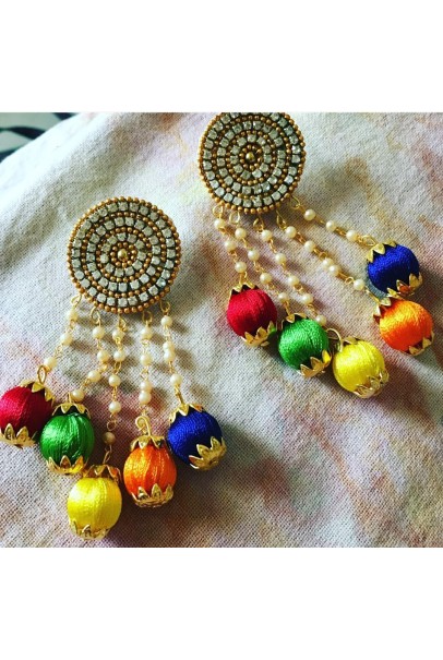 Earring - Multicolor Earring - Multicolor